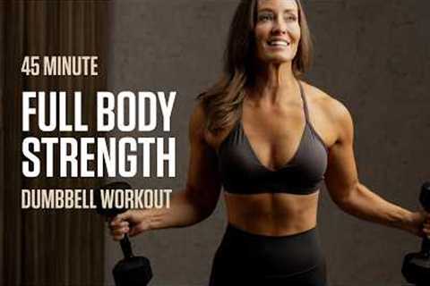 45 MIN Full Body Strength / CONSTRUCT 8 Week Training Program