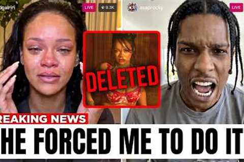Rihanna DELETES Her Photos After A$AP Rocky GOES CRAZY