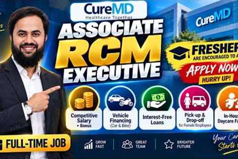 Medical Billing Jobs for Fresher | RCM Executive | Fresh Graduates Can Apply | Salary & Benefits