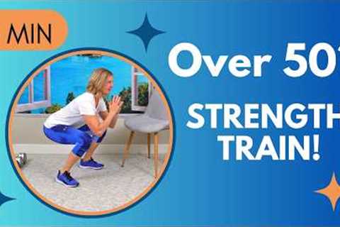 15-Minute Strength Training for Women Over 50 | Full Body Workout with Modifications