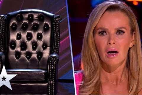 INVISIBLE magician will give you chills with their spooky tricks! | Auditions | BGT 2022