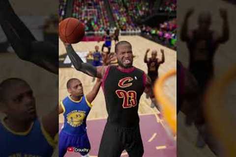 LeBron's Career in one Dunk #animation #nba #lebronjames #basketball