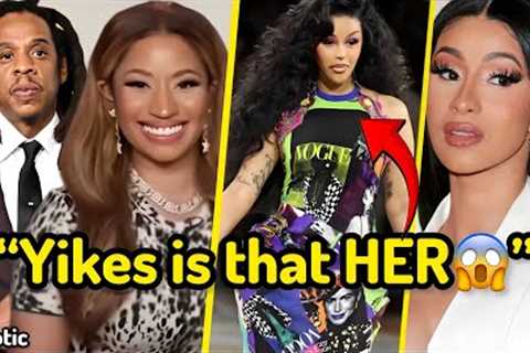 Cardi b DEBUTS new face at Milan🤯Nicki Minaj blamed for Jay z DRAG by Charlemagne! Ak clocks..