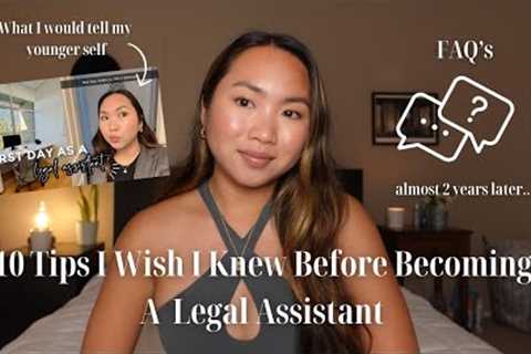 EVERYTHING I Wish I Knew Before Becoming a Legal Assistant | CHATS WITH ICIE