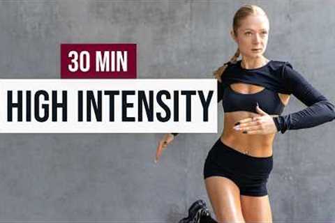 30 MIN KILLER HIIT WORKOUT - SWEAT like crazy, no equipment 🔥