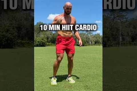 🔥10 Minute HIIT Cardio Workout at Home (5 Moves)