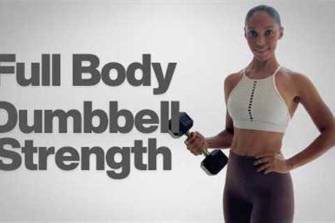 20 min Full Body Dumbbell Strength Workout | Build Muscle & Get Toned 🔥