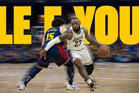 LeBron James “Le-F You” Signature Spin Move Compilation 😤