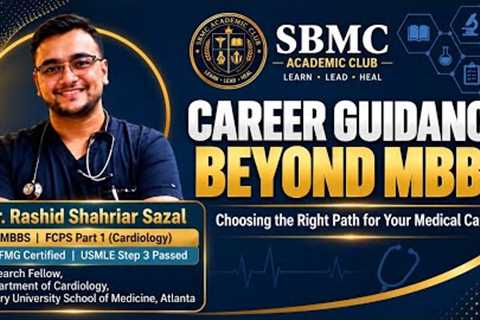 Career Guidance for Medical Students & Interns | FCPS, MD-MS, USMLE, BCS, MRCP | SBMC Academic..