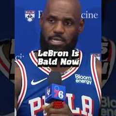 LeBron Is Bald Now #lebronjames #76ers #highlights #basketball #dunk #nba #trending #viral