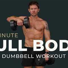 10 Min Full Body Dumbbell Workout | Works Your Entire Body