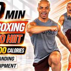 30 Min KICKBOXING HIIT Workout 🔥 | Fat-Burning Cardio + All Standing, No Equipment